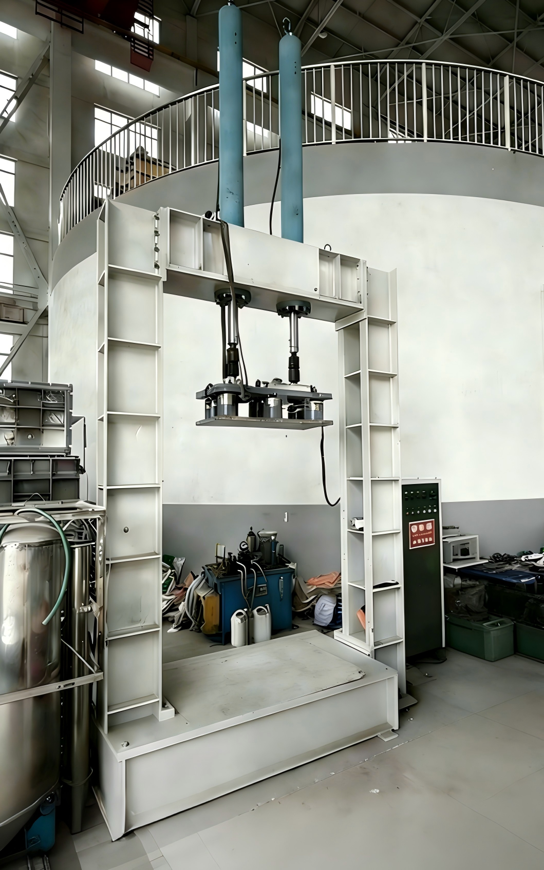 CLay Model Preloading Consolidation Device